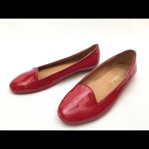 Jeffrey Campbell Mention Red Flats Women’s 9